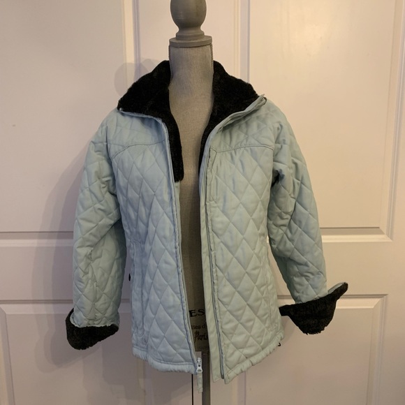 Vintage Light Blue Columbia Winter Jacket - Picture 5 of 10